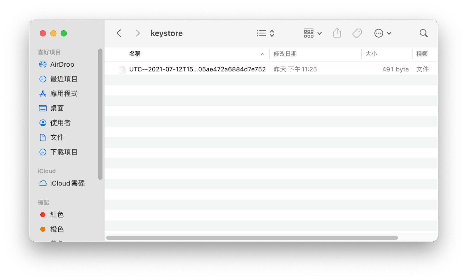 Fig. 1. keystore.