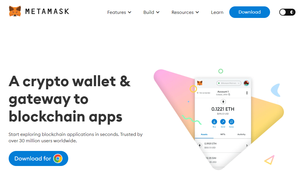 Fig. 2. MetaMask.